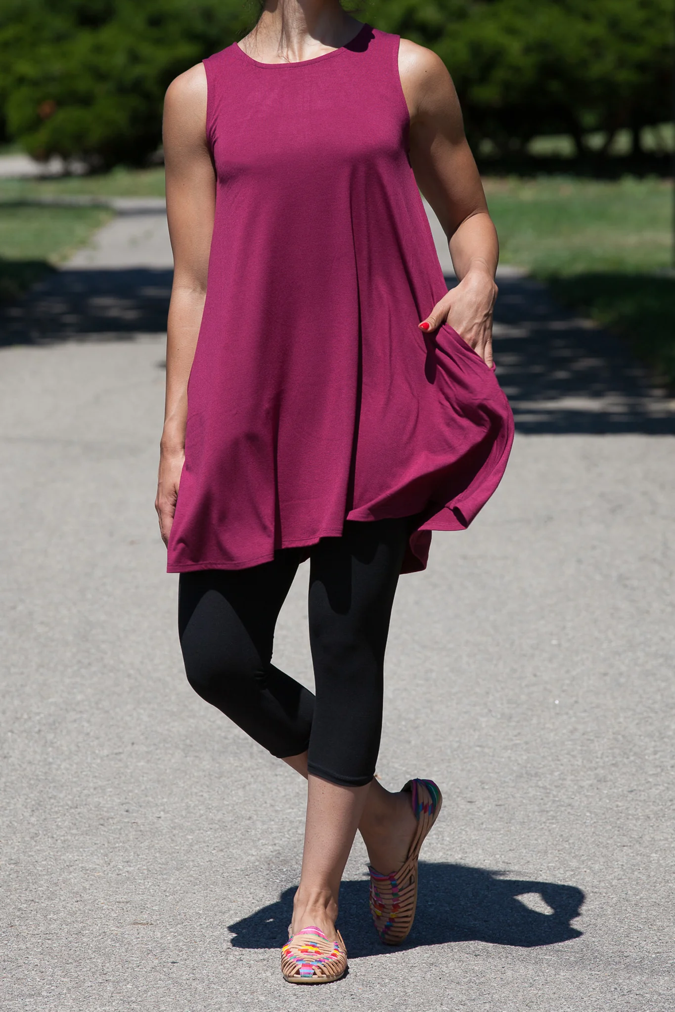 Long Tank Tunic (WITH POCKETS) - Image 7