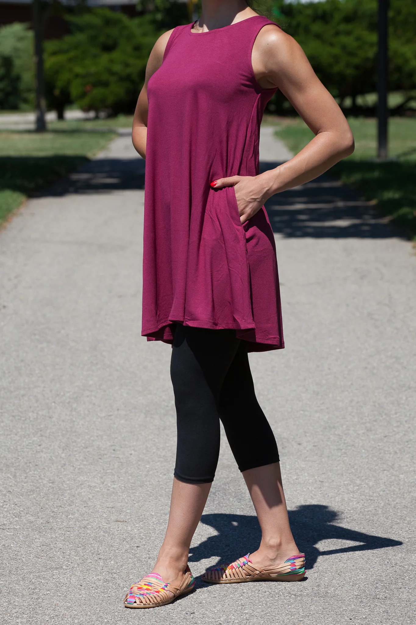 Long Tank Tunic (WITH POCKETS) - Image 8